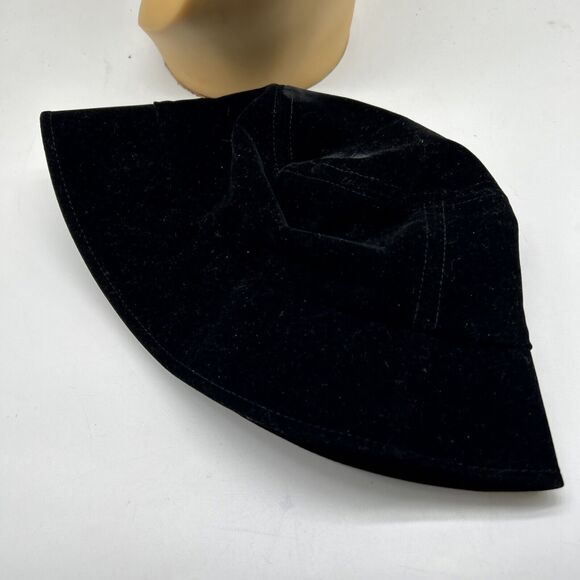 Cider Black Velvet 'C' Logo Embroidered Bucket Retro Hat Adult - Picture 5 of 7
